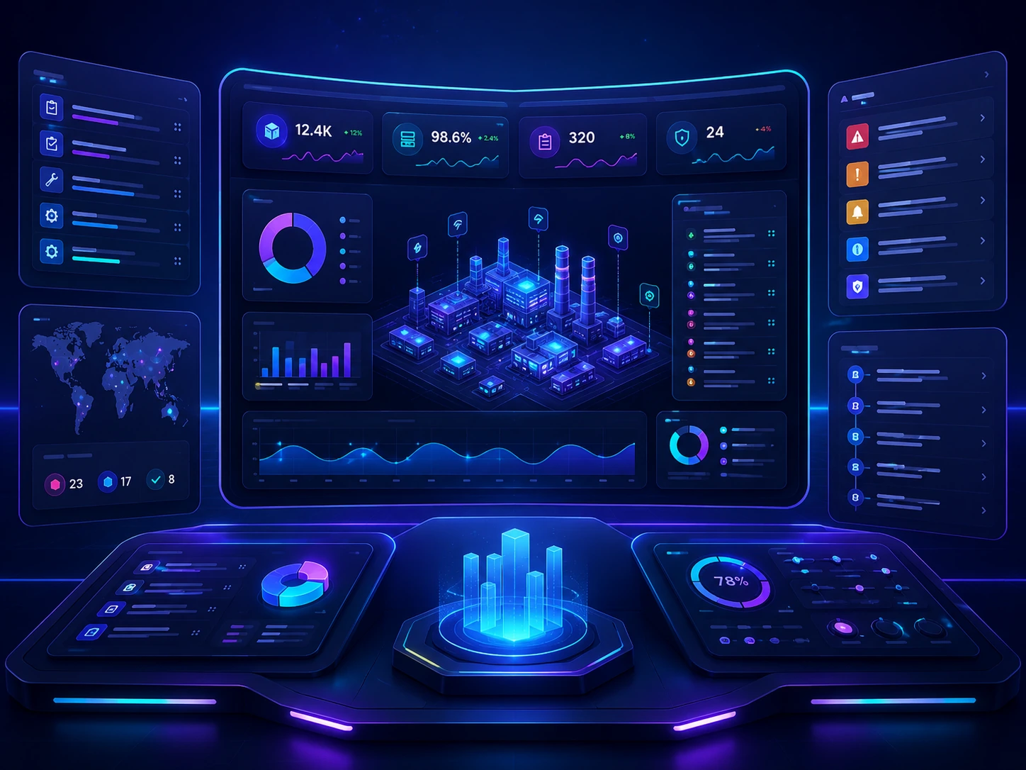 Dashboard Komuta Merkezi görseli